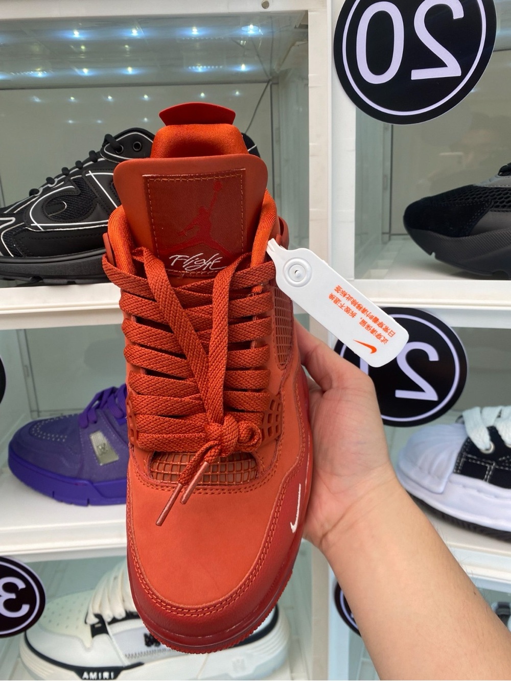 Nike Men’s Red High-Top Sneakers